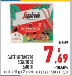 Conad CAFFÈ INTERMEZZO SEGAFREDO ZANETTI offerta