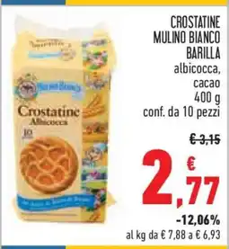 Conad Crostatine Mulino Bianco Barilla offerta