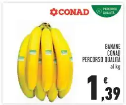 Conad Banane Conad Percorso Qualità offerta