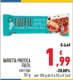 Conad BARRETTA PROTEICA FULFIL offerta