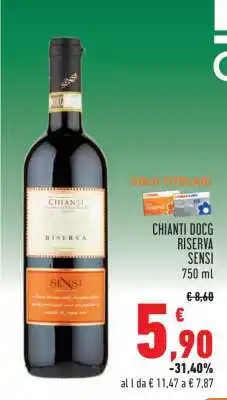 Conad Chianti DOCG Riserva Sensi offerta