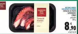Conad TENTACOLI DI POLPO SAPORIDEIDE CONAD offerta