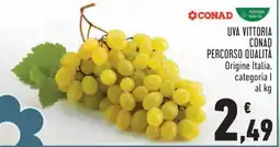 Conad Uva Vittoria offerta
