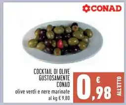 Conad COCKTAIL DI OLIVE GUSTOSAMENTE CONAD offerta