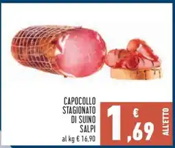 Conad Capocollo stagionato di suino Salpi offerta