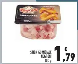 Conad Stick Guanciale Negroni offerta