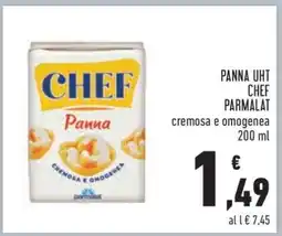 Conad PANNA UHT CHEF PARMALAT offerta