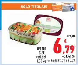 Conad GELATO SIGEL offerta