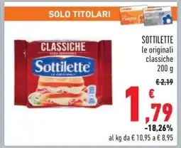 Conad Sottilette offerta