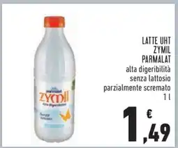 Conad LATTE UHT ZYMIL PARMALAT offerta