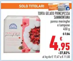 Conad TORTA GELATO PRINCIPESSA SAMMONTANA offerta
