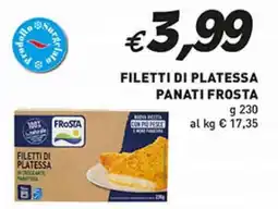 Supermercato Coal Filetti di platessa panati FROSTA offerta