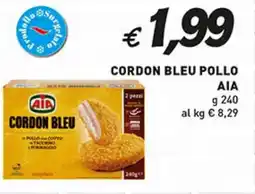 Supermercato Coal Cordon bleu pollo AIA offerta