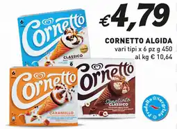 Supermercato Coal Cornetto ALGIDA offerta