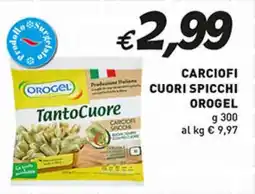 Supermercato Coal Carciofi cuori spicchi OROGEL offerta