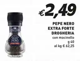 Supermercato Coal Pepe nero extra forte drogheria con macinello offerta