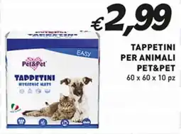 Supermercato Coal Tappetini per animali PET&PET offerta