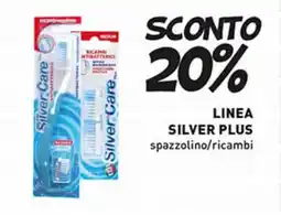 Supermercato Coal LINEA SILVER PLUS spazzolino/ricambi offerta