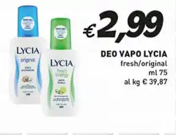 Supermercato Coal DEO VAPO LYCIA fresh/original offerta