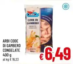 A&O Arbi code di gambero congelate offerta