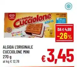 A&O Algida l'originale cucciolone mini offerta