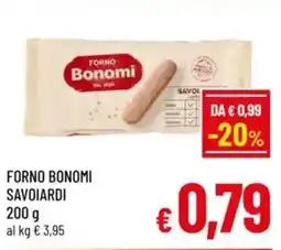 A&O Forno bonomi savoiardi offerta