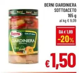 A&O Berni giardiniera sottoaceto offerta