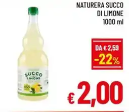 A&O Naturera succo di limone offerta
