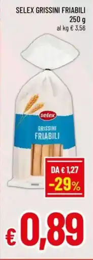 A&O SELEX GRISSINI FRIABILI offerta