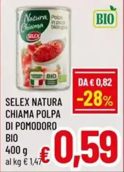 A&O Selex natura chiama polpa di pomodoro bio offerta
