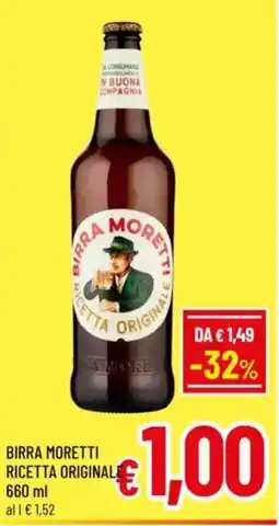 A&O Birra moretti ricetta originale offerta