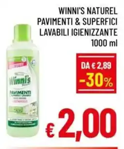 A&O Winni's naturel pavimenti & superfici lavabili igienizzante offerta