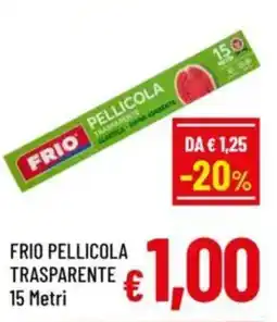 A&O Frio pellicola trasparente 15 metri offerta