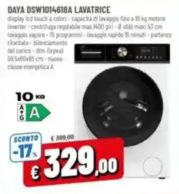 A&O DAYA DSW1014618A LAVATRICE offerta