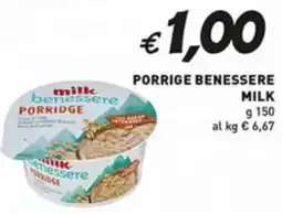 Coal Porrige benessere MILK offerta