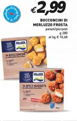 Coal Bocconcini di merluzzo FROSTA offerta