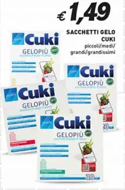 Coal Sacchetti gelo CUKI offerta