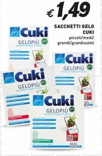 Coal Sacchetti gelo CUKI offerta