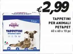 Coal Tappetini per animali PET&PET offerta