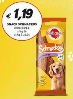 Coal Snack schmackos PEDIGREE offerta