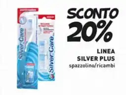 Coal LINEA SILVER PLUS spazzolino/ricambi offerta