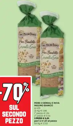 Pam Pane 5 cereali e soia MULINO BIANCO offerta