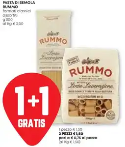 Pam Pasta di semola RUMMO offerta