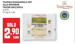 Pam Piadina romagnola igp alla riminese TESORI DELL'ARCA offerta