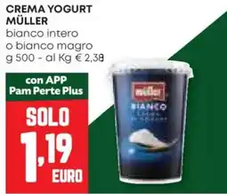 Pam Crema yogurt MÜLLER offerta