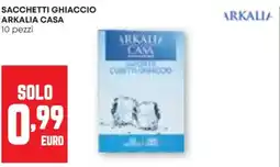Pam Sacchetti ghiaccio ARKALIA CASA offerta
