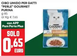 Pam Cibo umido per gatti "perle" gourmet PURINA offerta
