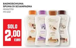 Pam Bagnoschiuma SPUMA DI SCIAMPAGNA offerta