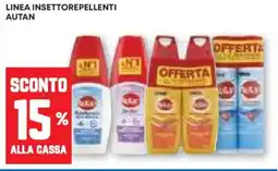 Pam Linea insettorepellenti AUTAN offerta