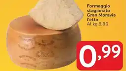 Famila Formaggio stagionato Gran Moravia l'etto offerta